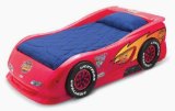 little tikes lightning mcqueen twin race car bed