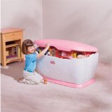 little tikes giant toy chest pink